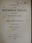 Thomas Babington Macaulay - Critical and Historical Essays II. [antikvár]