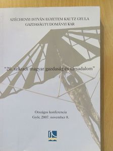Bodács Emil - "20. századi magyar gazdaság és társadalom" [antikvár]