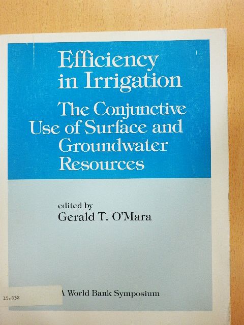 Alan Randall - Efficiency in Irrigation [antikvár]