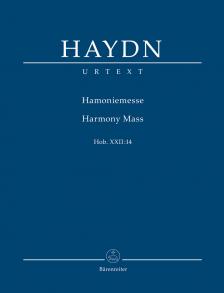 HAYDN JOSEPH - HARMONIEMESSE. HOB.XXII:14, TASCHENPARTITUR