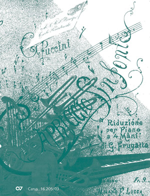 Puccini - CAPRICCIO SINFONICO.RIDUZIONE PER PIANO A 4 MANI (G. FRUGATTA)