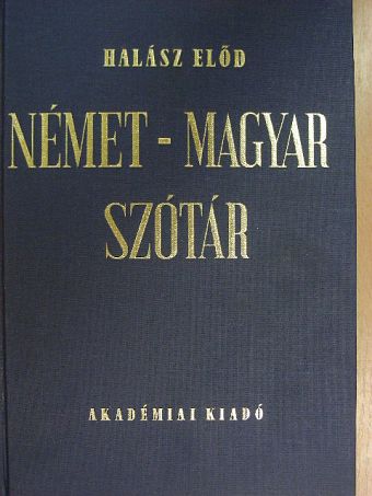 Halász Előd - Német-magyar szótár [antikvár]