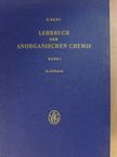 Dr. Heinrich Remy - Lehrbuch der Anorganischen Chemie 1. [antikvár]