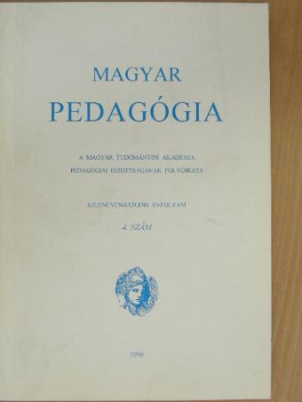Csíkos Csaba - Magyar Pedagógia 1996/4. [antikvár]