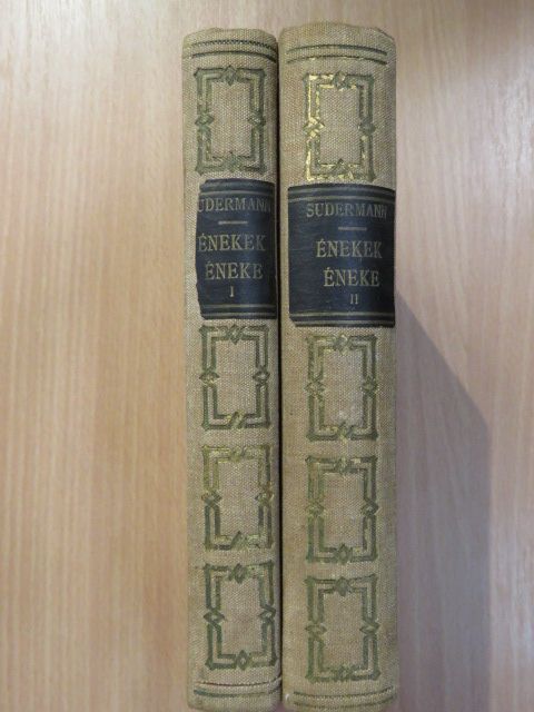 Sudermann Hermann - Énekek éneke I-II. [antikvár]