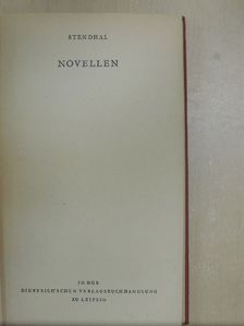 Stendhal - Novellen [antikvár]