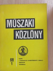 Doc. DDr. Fekete György - Műszaki Közlöny 1968/1. [antikvár]