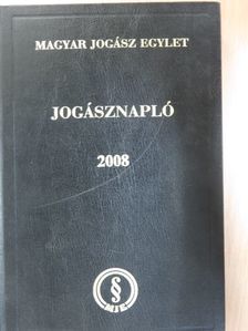 Jogásznapló 2008 [antikvár]