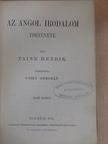 Taine Henrik - Az angol irodalom története I. [antikvár]