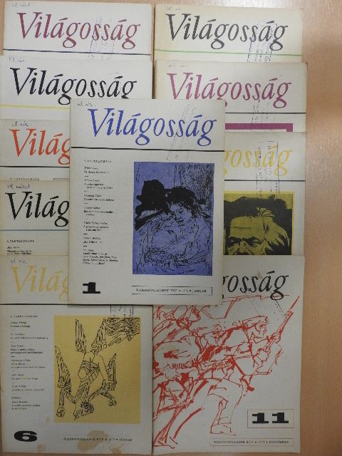 Klaniczay Tibor - Világosság 1977. (nem teljes évfolyam) [antikvár]