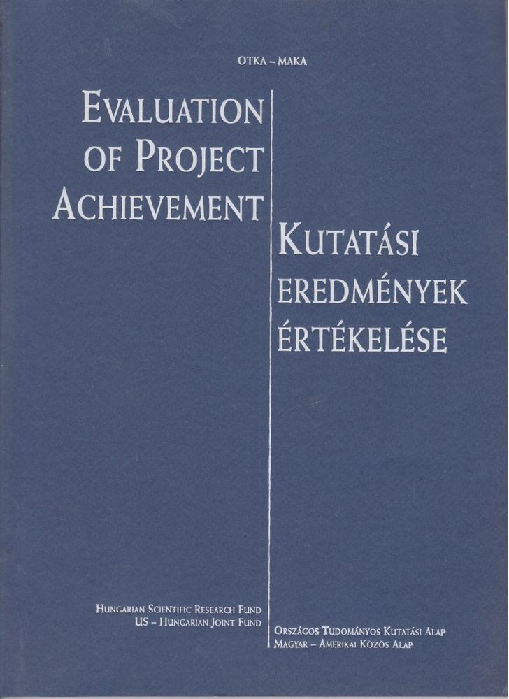 Gilyén Zsuzsanna - Kutatási eredmények értékelése [antikvár]