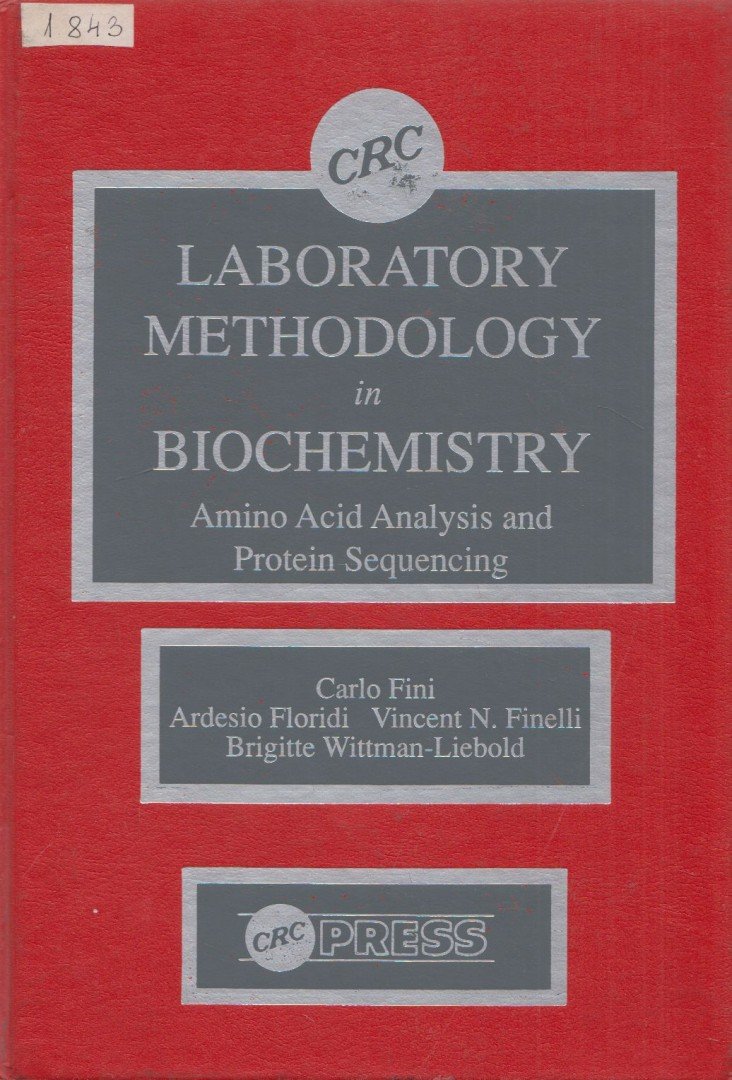 Carlo Fini, Ardesio Floridi, Vincent N. Finelli - Laboratory Methodology in Biochemistry [antikvár]