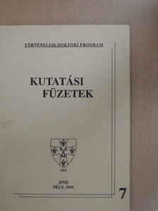 Áldozó István - Kutatási füzetek 7. [antikvár]