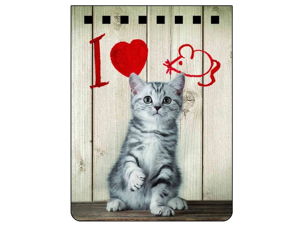 NA701 - I love mice Notebook A7