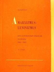 Balló István - A marxizmus-leninizmus II. [antikvár]