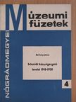 Belitzky János - Schmidt bányaigazgató levelei 1918-1920 [antikvár]