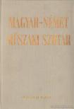 Klár János, Nagy Ernő - Magyar-német műszaki szótár [antikvár]