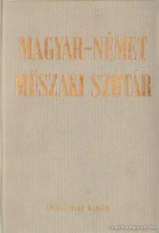 Klár János, Nagy Ernő - Magyar-német műszaki szótár [antikvár]