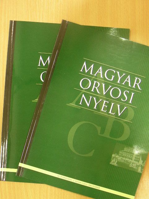 Berényi Mihály - Magyar Orvosi Nyelv 2011/1-2. [antikvár]