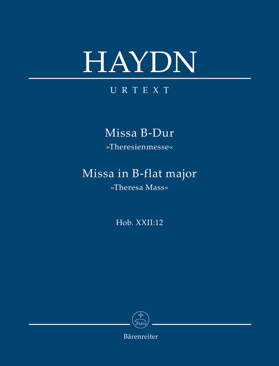HAYDN JOSEPH - MISSA B-DUR "THERESIENMESSE" HOB. XXII:12