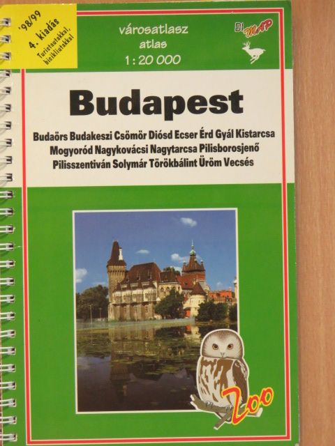 Budapest városatlasz [antikvár]