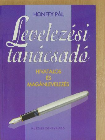 Honffy Pál - Levelezési tanácsadó [antikvár]