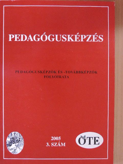 Bárdossy Ildikó - Pedagógusképzés 2005/3. [antikvár]