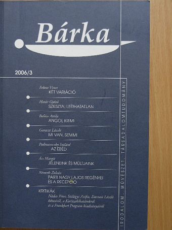 Bárka 2006/3. [antikvár]