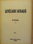 Baraczka István - Levéltári Híradó 1958/3-4. [antikvár]