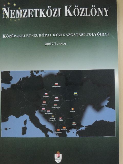 Alexander Prosser - Nemzetközi közlöny 2007. július [antikvár]