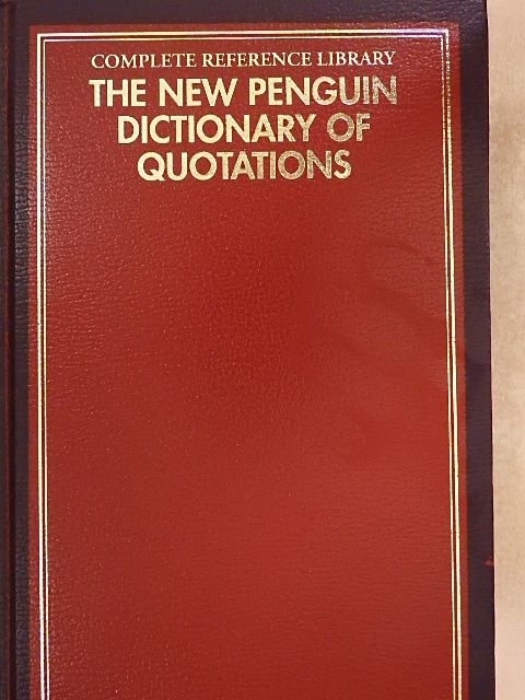J. M. Cohen - The New Penguin Dictionary of Quotations [antikvár]