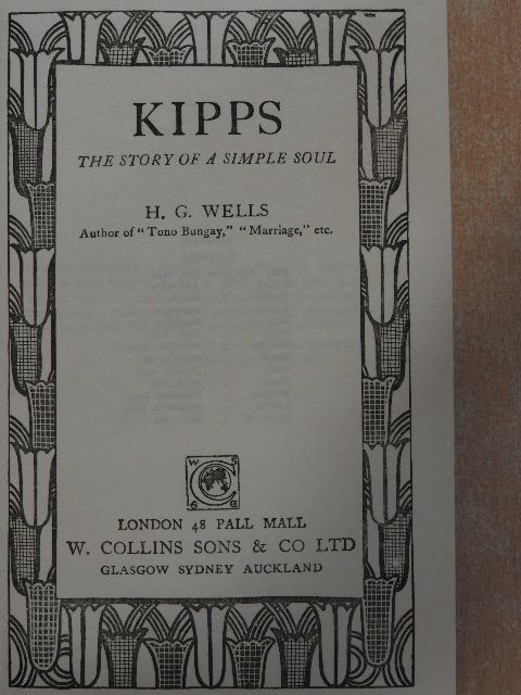 H. G. Wells - Kipps [antikvár]