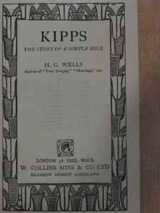 H. G. Wells - Kipps [antikvár]