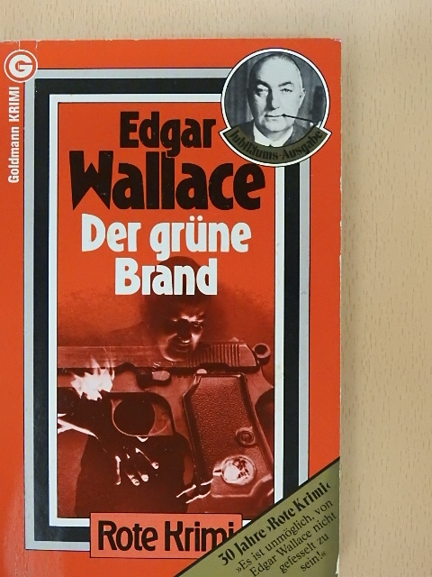 Edgar Wallace - Der grüne Brand [antikvár]