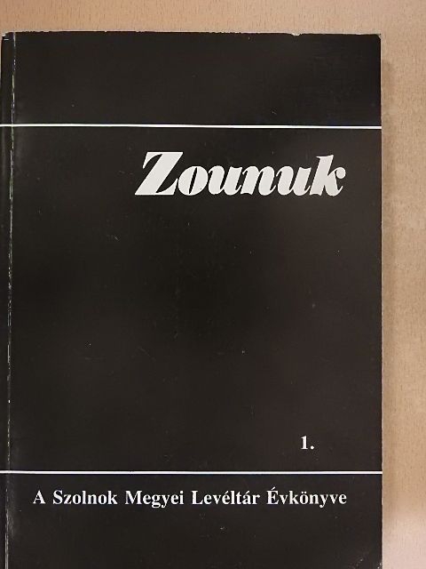 Kiss József - Zounuk 1. [antikvár]