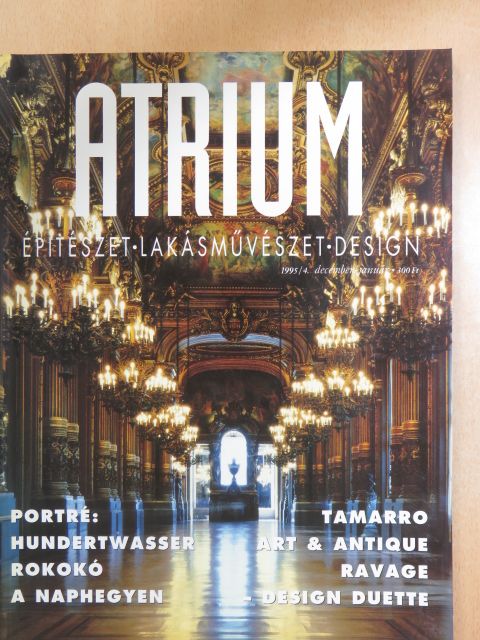 Bakonyi Gyöngyi - Atrium 1995. december-január [antikvár]