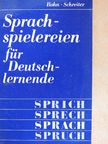 Ina Schreiter - Sprachspielereien für Deutschlernende [antikvár]