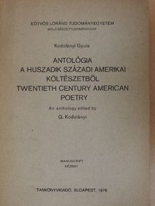 Gertrude Stein - Antológia a huszadik századi amerikai költészetből [antikvár]