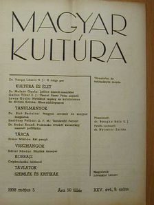Bálint Sándor - Magyar Kultúra 1938. május 5. [antikvár]