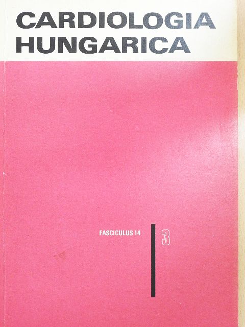 Dr. Kiss Zoltán - Cardiologia Hungarica 1985/3. [antikvár]