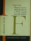 I. Eszéki István - Magyar nyelvű iskolaelőadások a XVII. század második feléből [antikvár]
