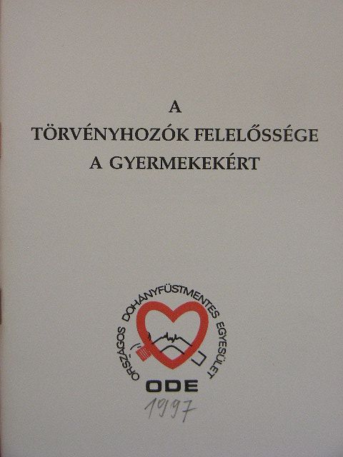 Dr. Kökény Mihály - A törvényhozók felelőssége a gyermekekért [antikvár]