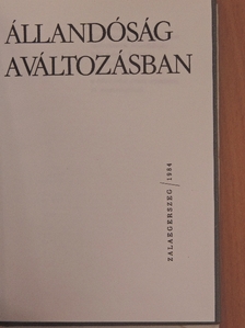 Keresztury Dezső - Állandóság a változásban [antikvár]