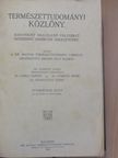 Dr. Ilosvay Lajos - Természettudományi Közlöny 1925. január-december [antikvár]
