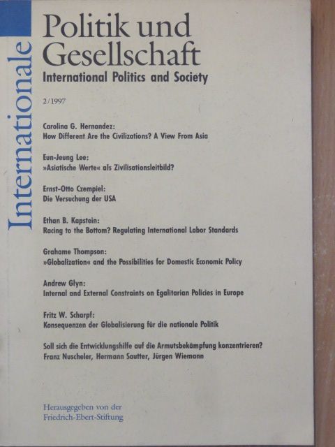 Carolina G. Hernandez - Internationale Politik und Gesellschaft 2/1997 [antikvár]