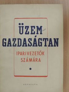 Üzemgazdaságtan I. [antikvár]