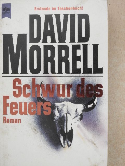 David Morrell - Schwur des Feuers [antikvár]