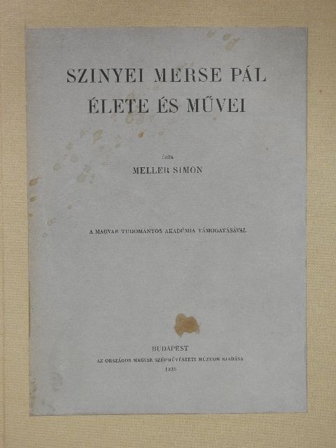 Meller Simon - Szinyei Merse Pál élete és művei [antikvár]