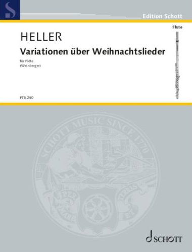 HELLER, BARBARA - VARIATIONEN ÜBER WEIHNACHTSLIEDER FÜR FLÖTE