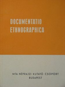 Documentatio Ethnographica 8. [antikvár]
